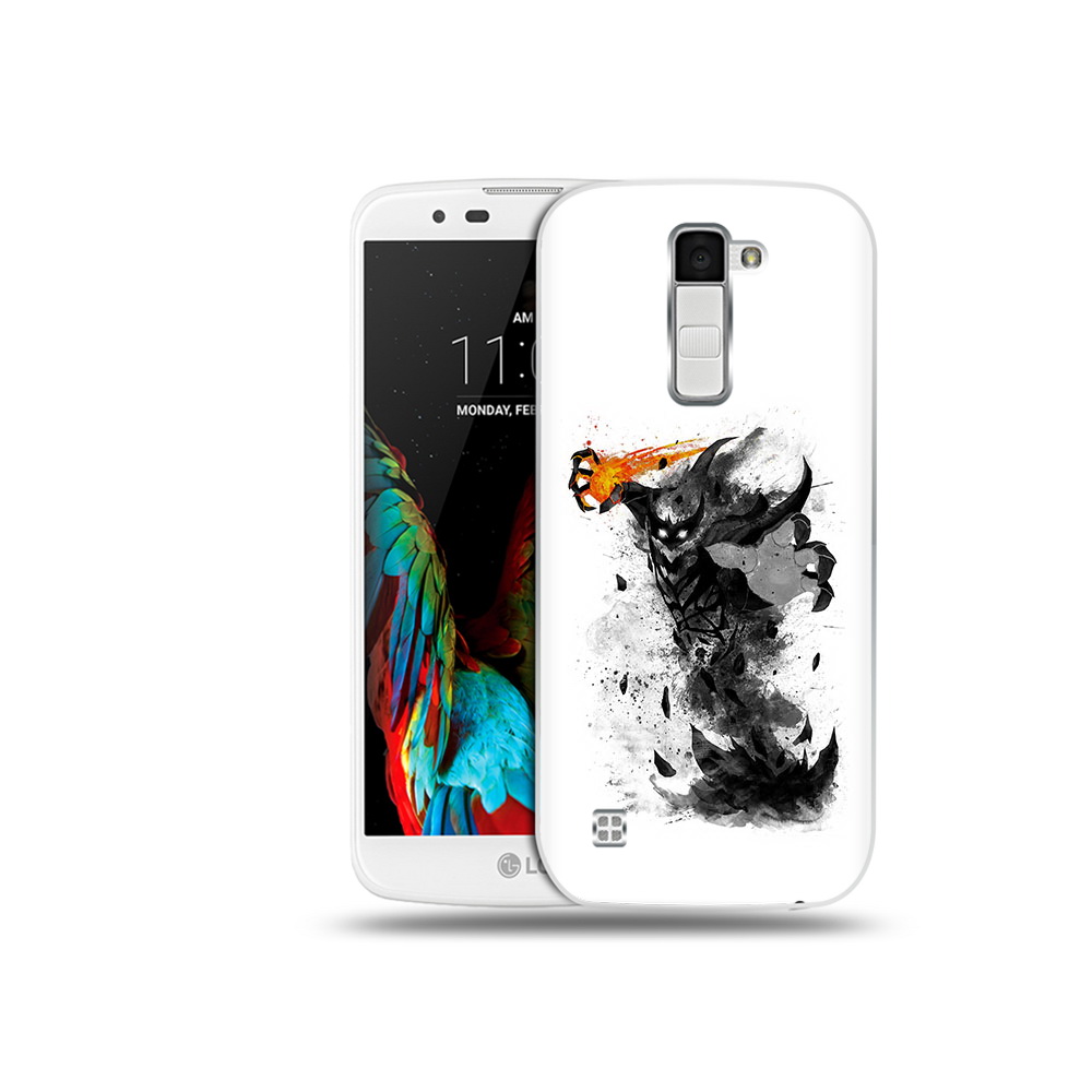 

Чехол MyPads Tocco для LG K10 nevermore черно белый (PT30014.80.21), Прозрачный, Tocco