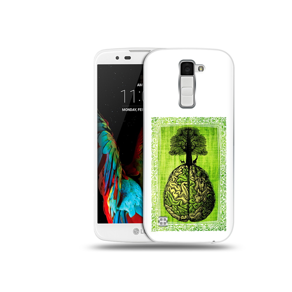 

Чехол MyPads Tocco для LG K10 абстракция здоровый мозг (PT30014.80.211), Прозрачный, Tocco