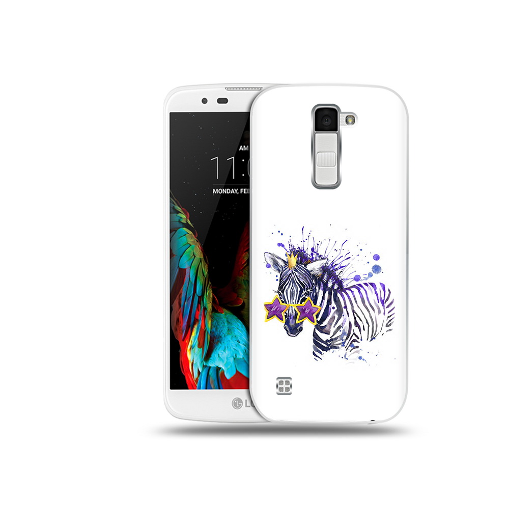 

Чехол MyPads Tocco для LG K10 акварельная зебра (PT30014.80.215), Прозрачный, Tocco