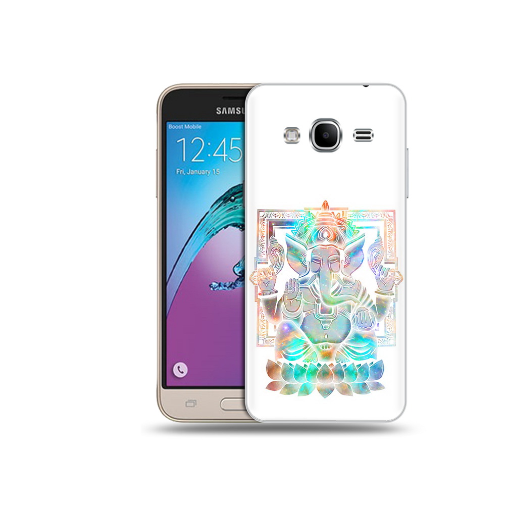 Чехол MyPads Tocco для Samsung Galaxy J3 (2016) умный слон (PT29089.580.654)