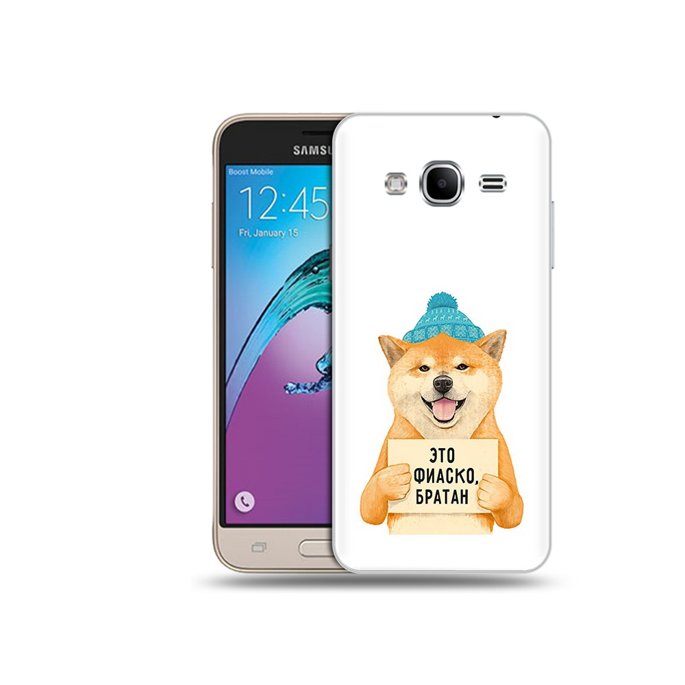 

Чехол MyPads Tocco для Samsung Galaxy J3 (2016) фиаско (PT29089.580.656), Прозрачный, Tocco