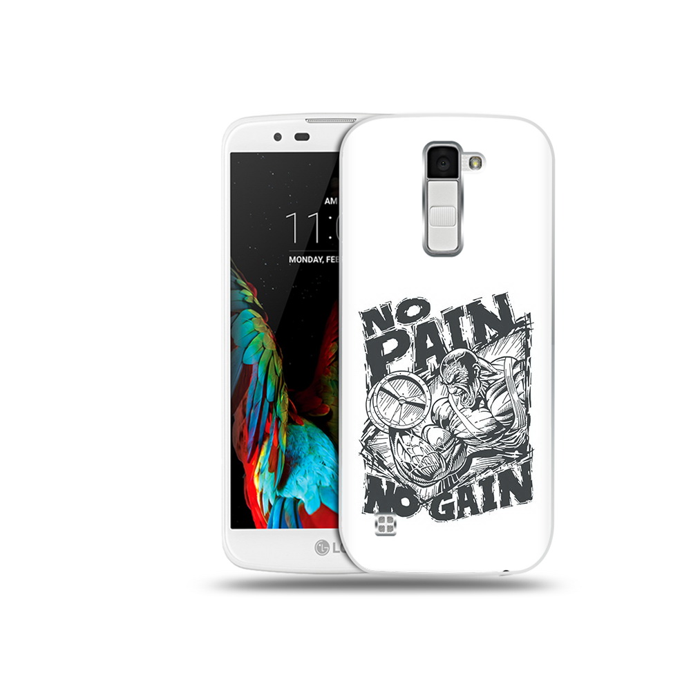 Чехол MyPads Tocco для LG K10 бодибилдинг тяжелая работа (PT30014.80.238)