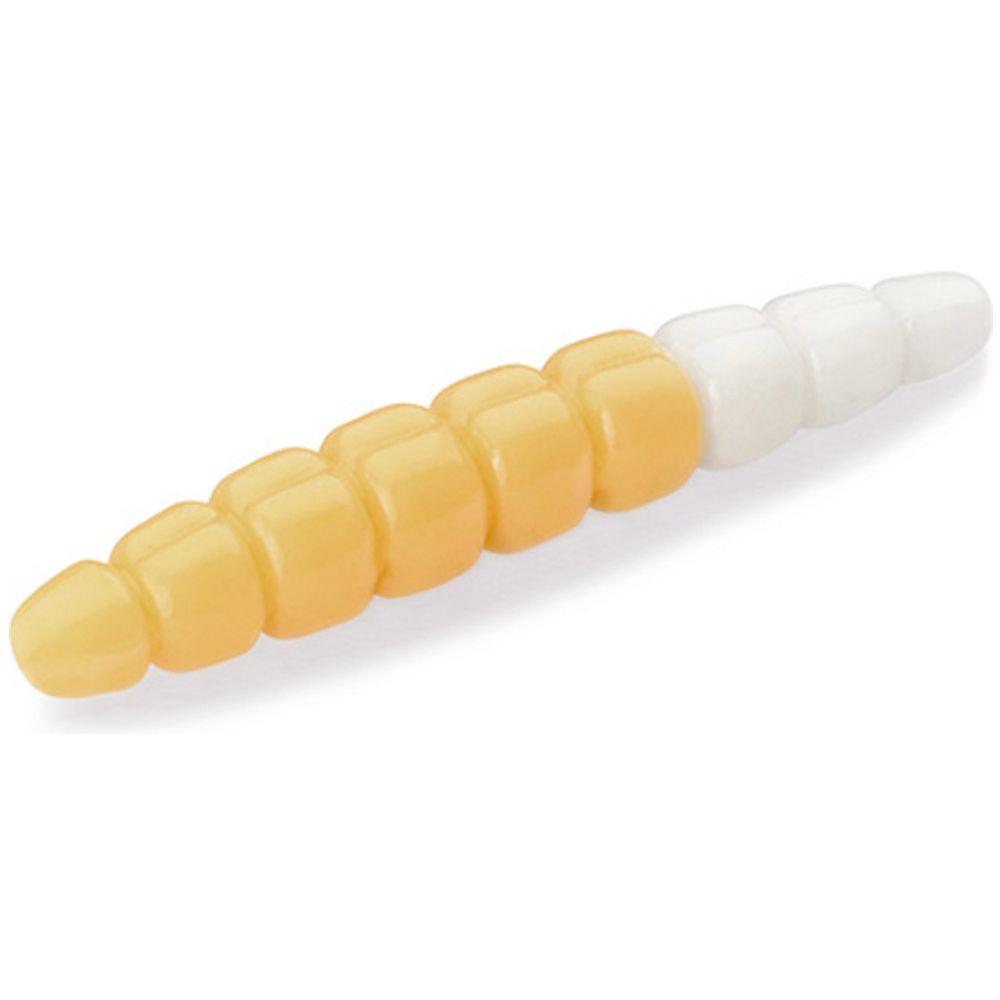 

Силиконовая приманка FishUp Morio 1.2" (12шт в уп.) #134 - Cheese/White, Morio