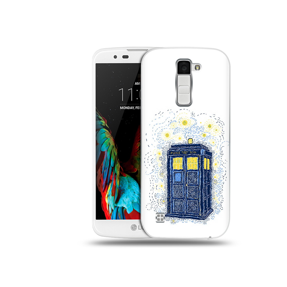 

Чехол MyPads Tocco для LG K10 будка рисунок (PT30014.80.249), Прозрачный, Tocco