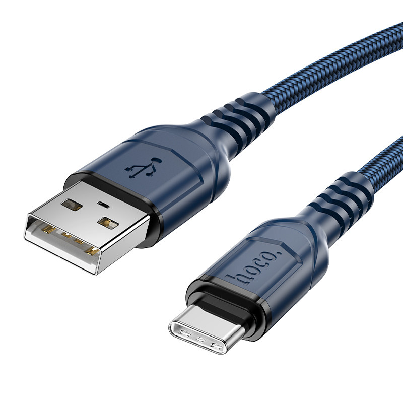 

Кабель USB Type-C-USB Hoco X59a 2m 2 м голубой, X59a 2m