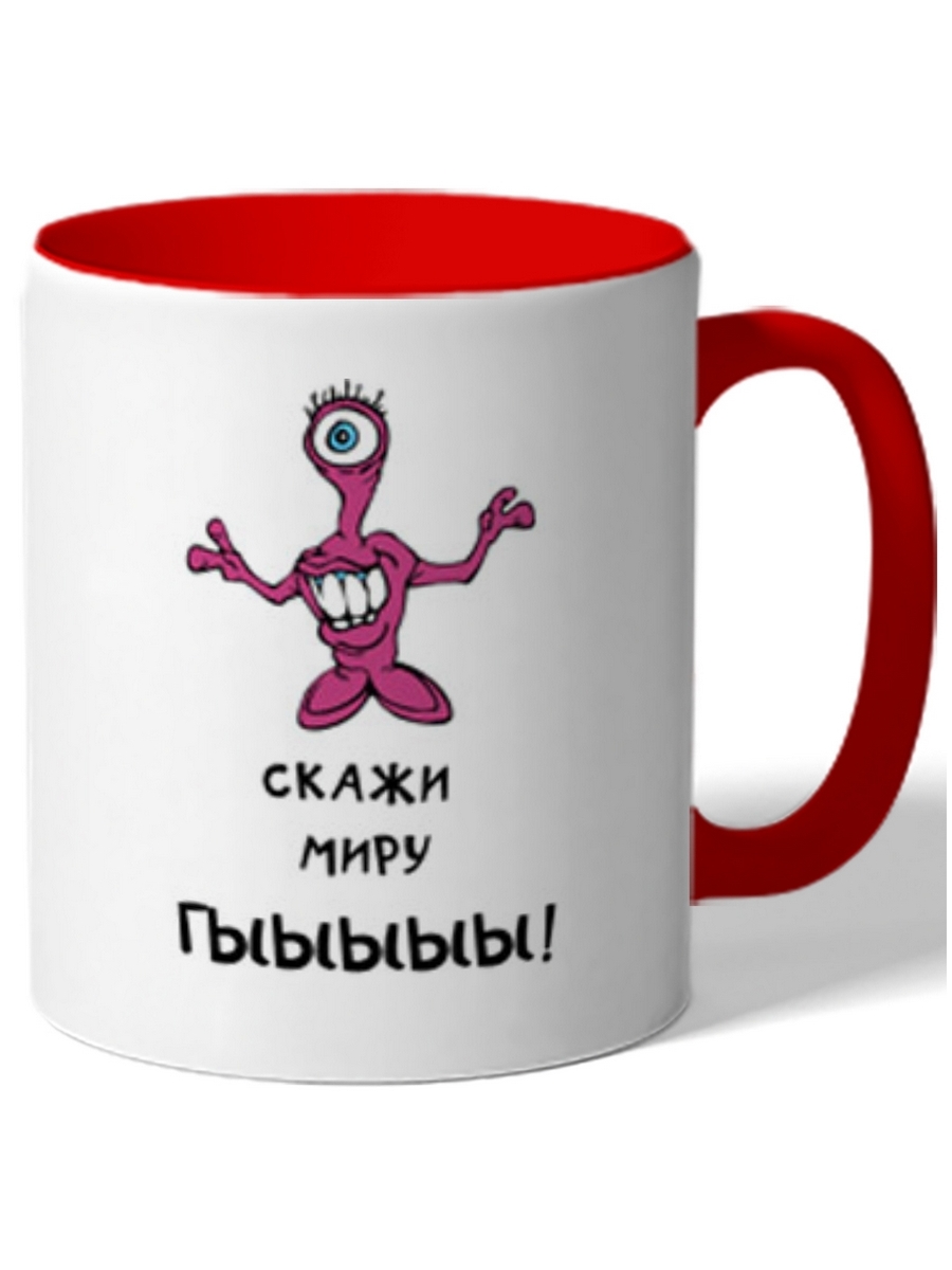 фото Кружка drabs скажи миру гыыыыы