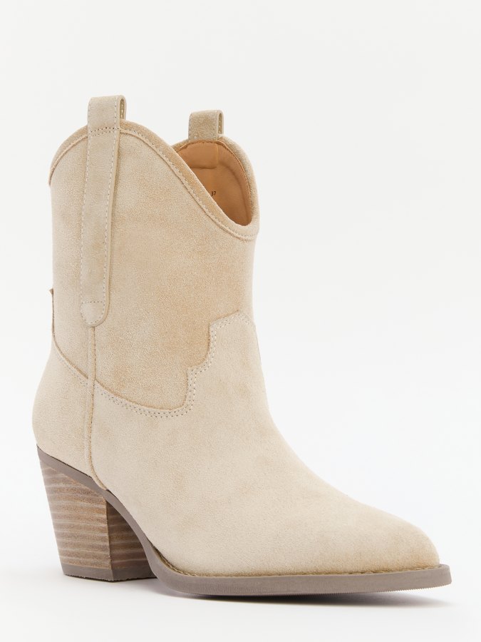 

Ботильоны женские Tendance CLF796K-06 бежевые 37 EU, Бежевый, CLF796K-06