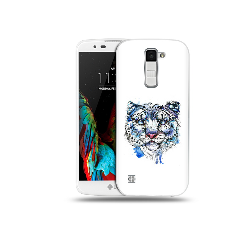 

Чехол MyPads Tocco для LG K10 водяной тигр (PT30014.80.263), Прозрачный, Tocco