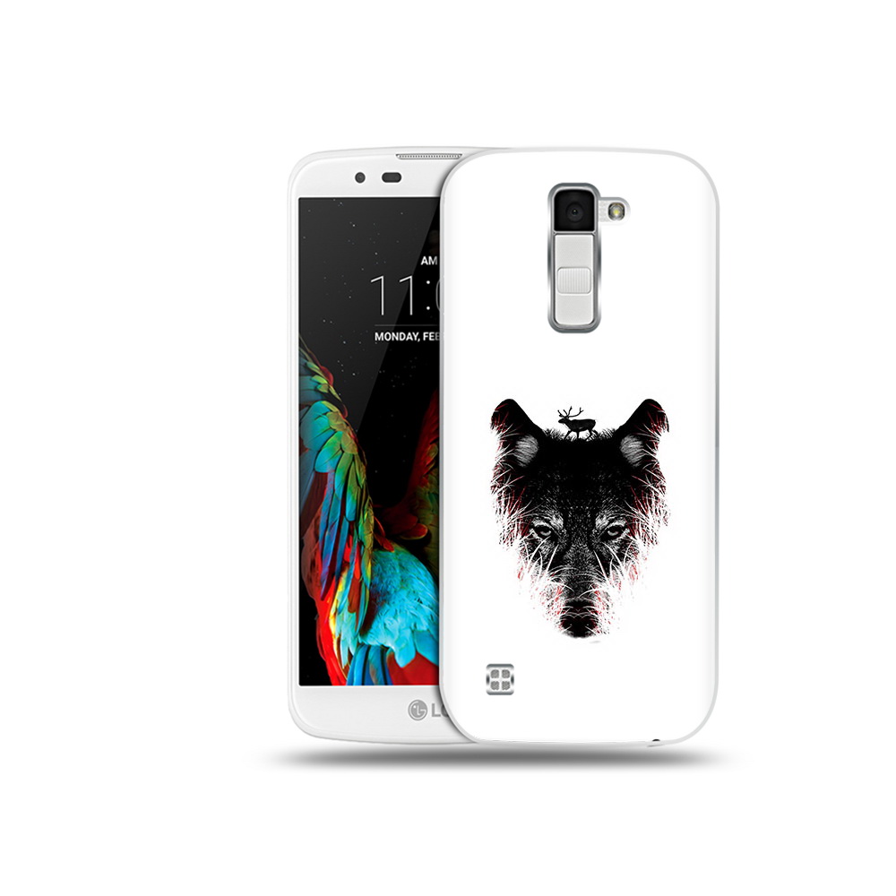 

Чехол MyPads Tocco для LG K10 волк в траве (PT30014.80.267), Прозрачный, Tocco