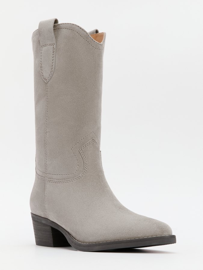 

Полусапоги женские Tendance CLF799BL-01 серые 38 EU, Серый, CLF799BL-01