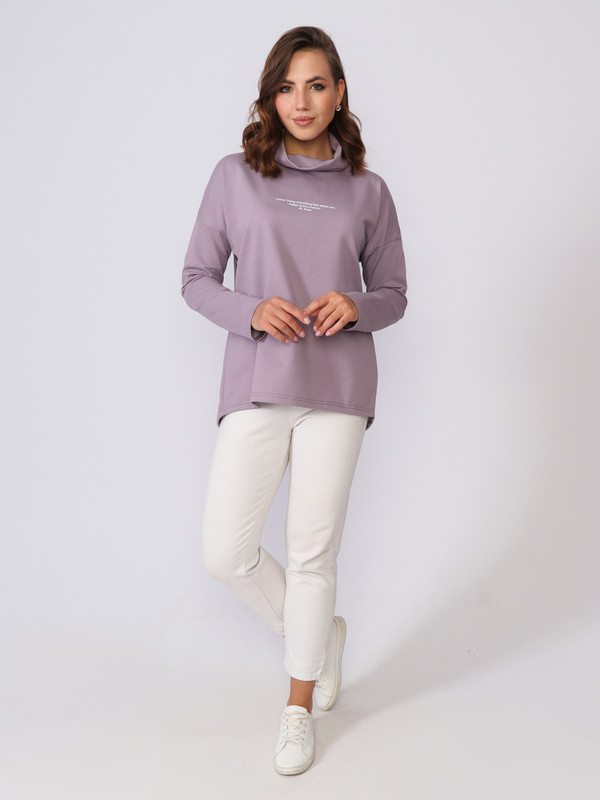 

Лонгслив женский Fashion Margo ДЖ043 коричневый 54 RU, ДЖ043