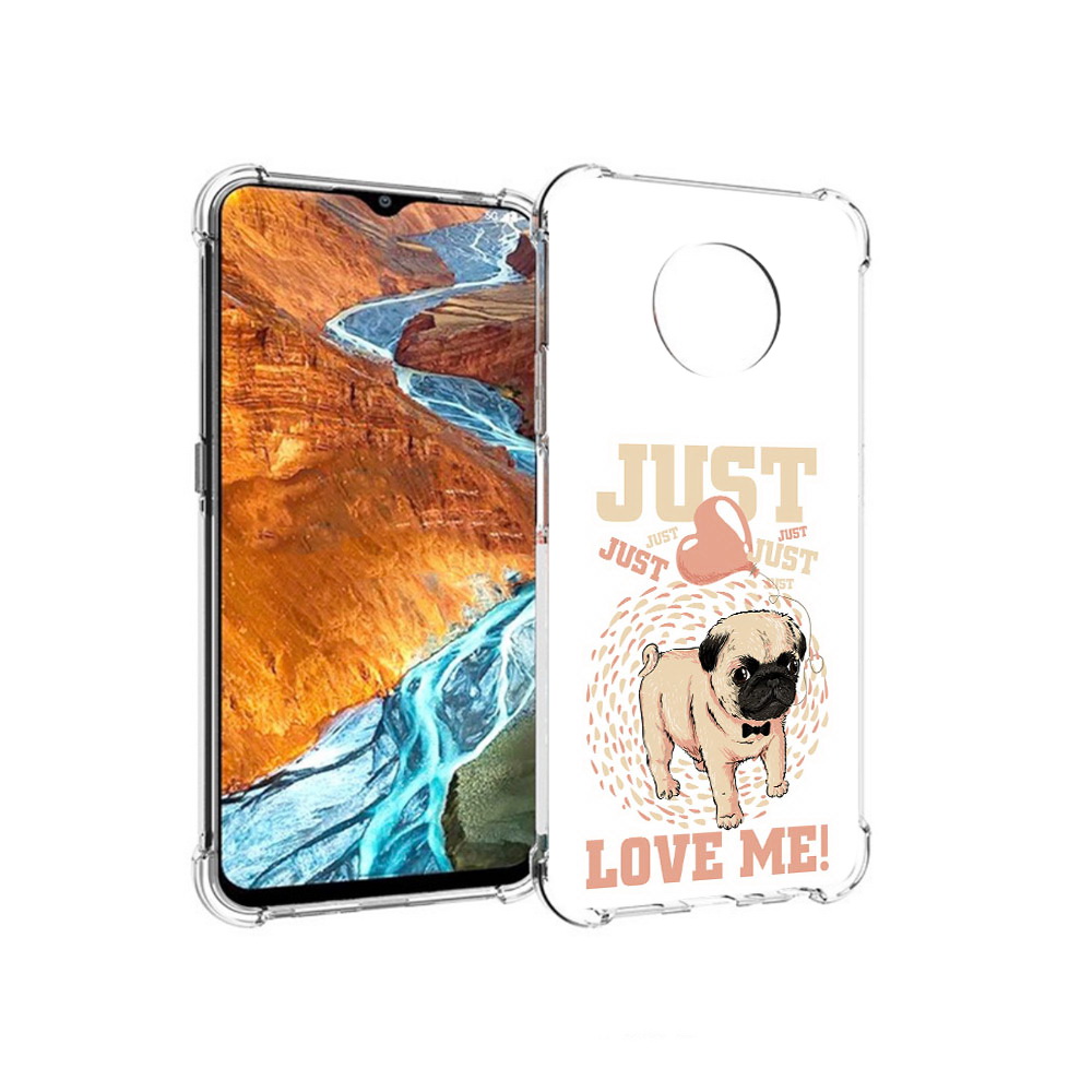 

Чехол MyPads Tocco для Nokia G300 Люби меня (PT224563.108.109), Прозрачный, Tocco