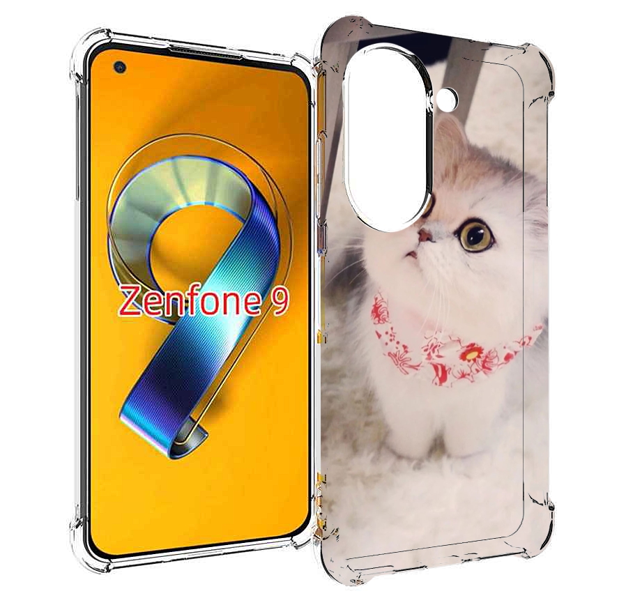 

Чехол MyPads Котеночек женский для Asus Zenfone 9 (AI2202), Прозрачный, Tocco