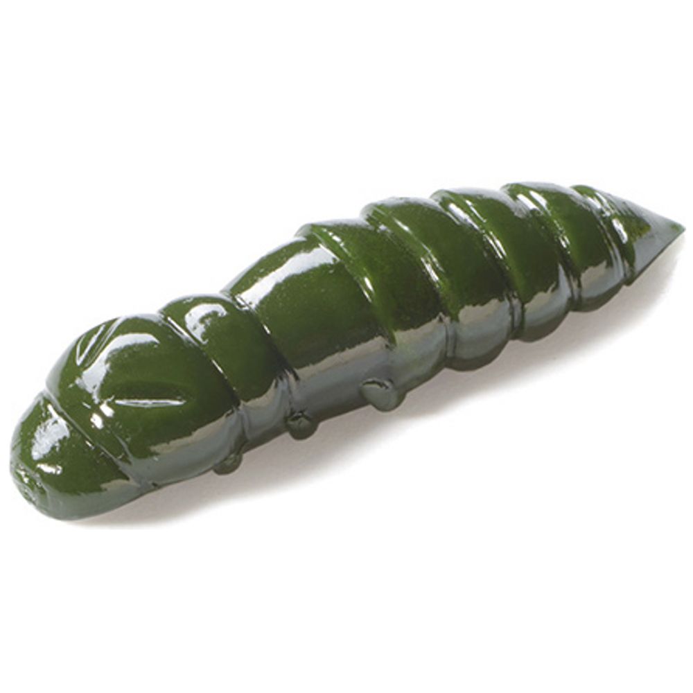 

Силиконовая приманка FishUp Pupa 1.2" (10шт в уп.) #110 - Dark Olive, Pupa