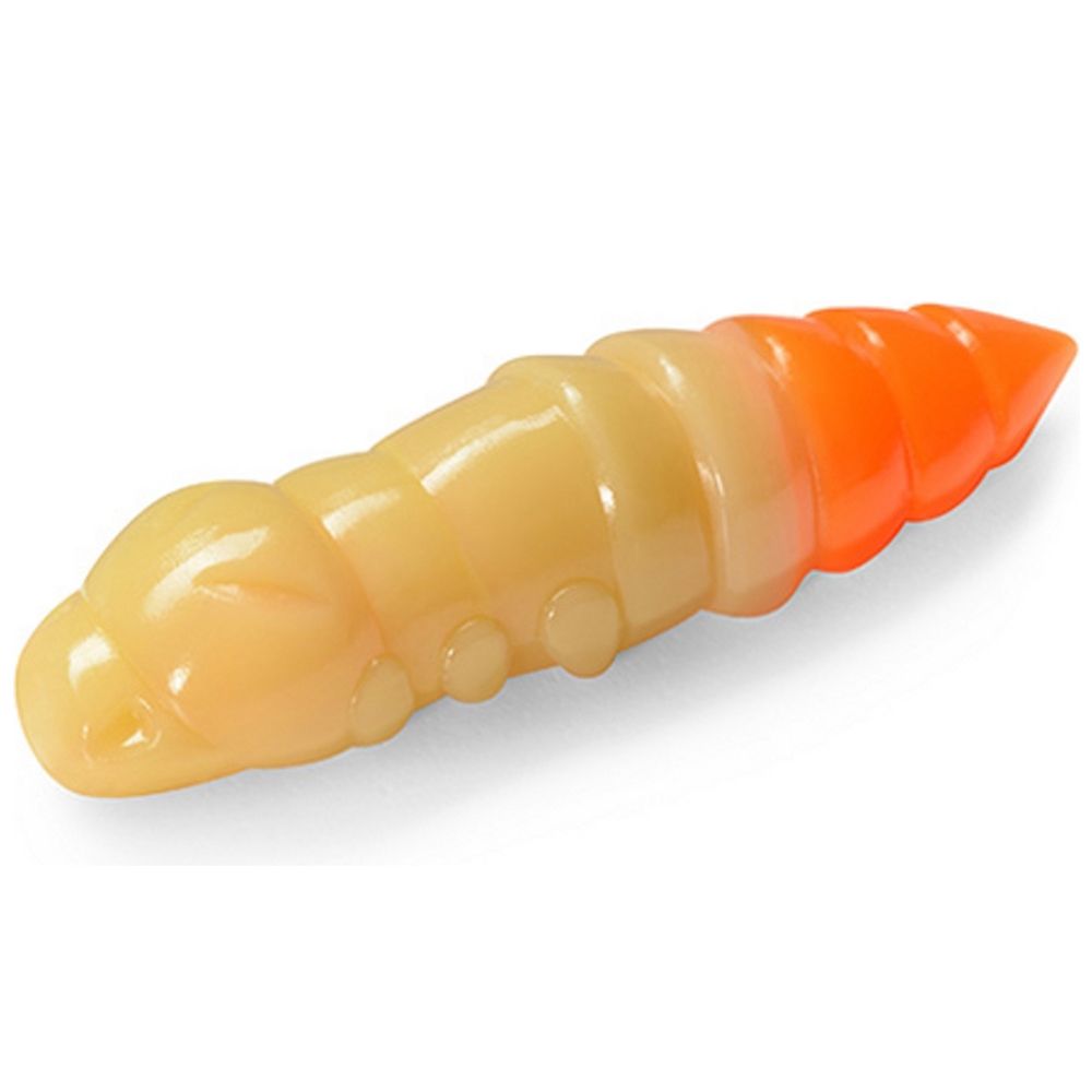 

Силиконовая приманка FishUp Pupa 1.2" (10шт в уп.) #135 - Cheese/Hot Orange, Pupa