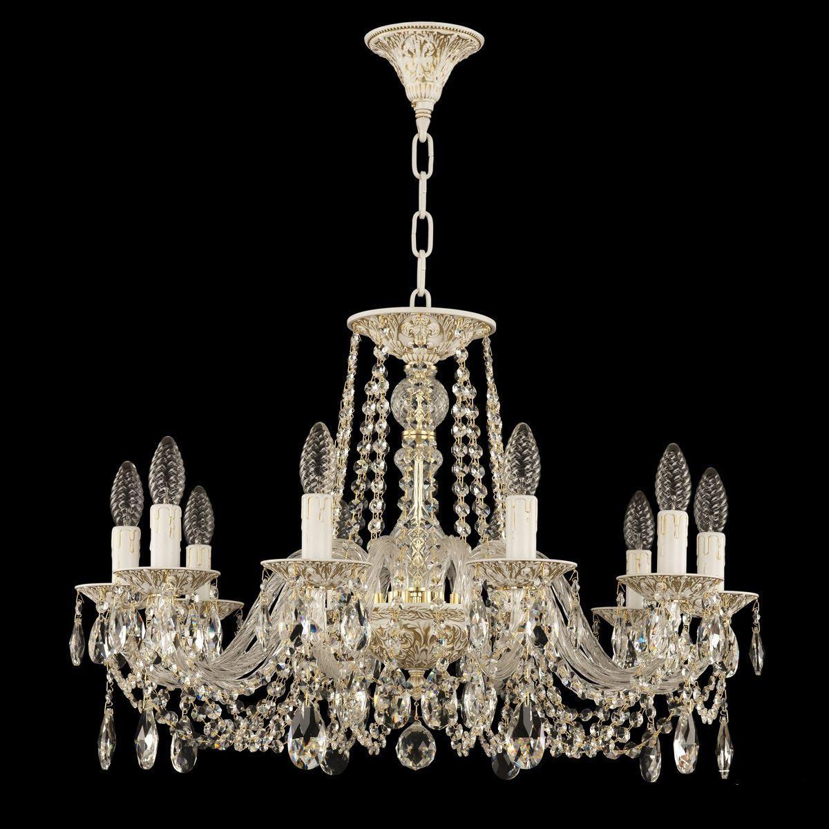 фото Подвесная люстра bohemia ivele al16302/10/240 wmg bohemia ivele crystal