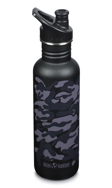 фото Бутылка klean kanteen new classic sport 27oz (800 мл) black camo