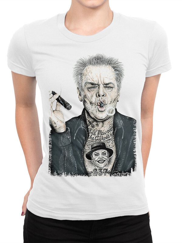 

Футболка женская Dream Shirts Джек Николсон белая M, Джек Николсон