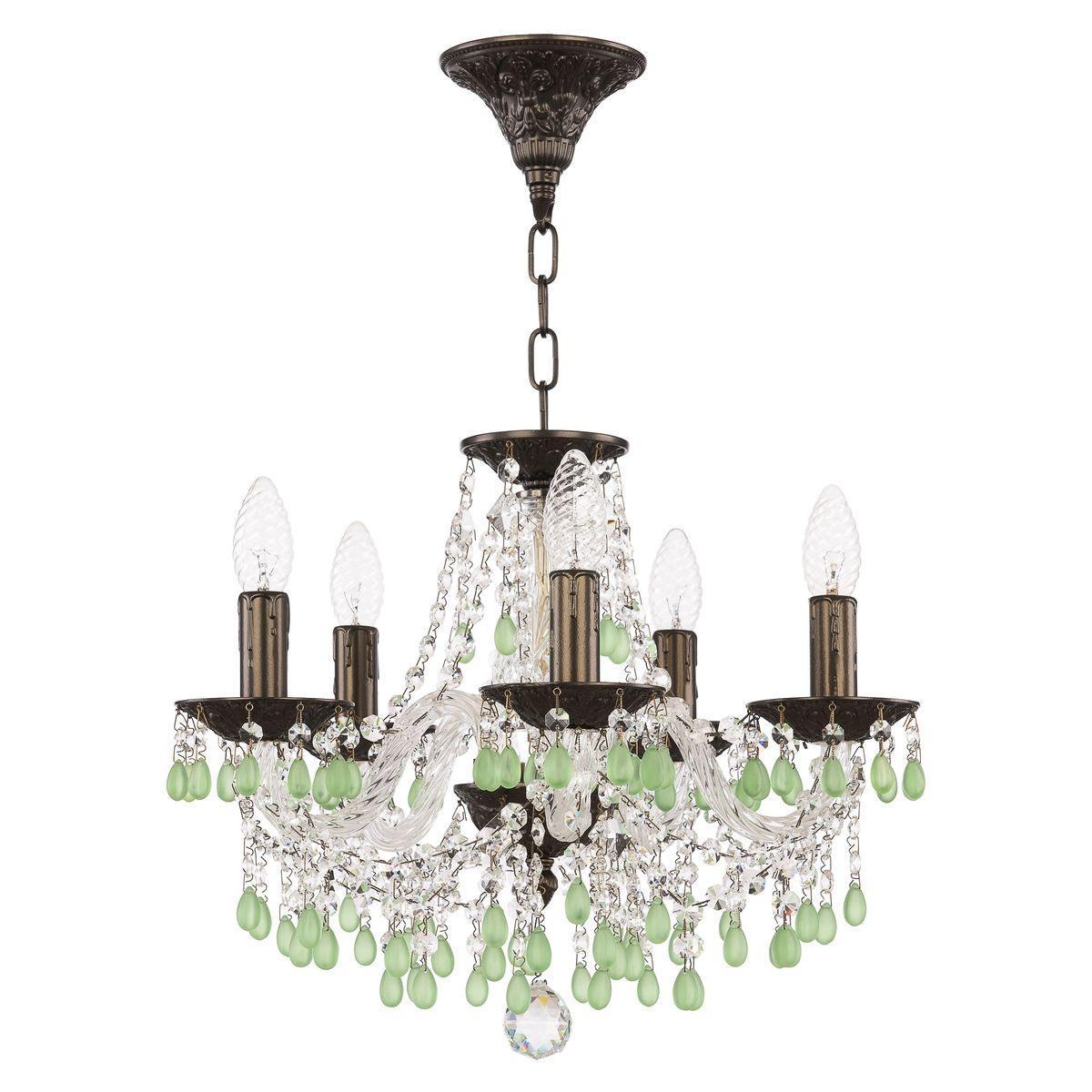 фото Подвесная люстра bohemia ivele al16310/5/141 pd v5001 bohemia ivele crystal