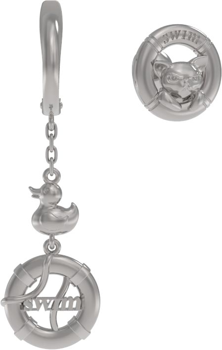 Серьги из серебра Arina 1036442-00000