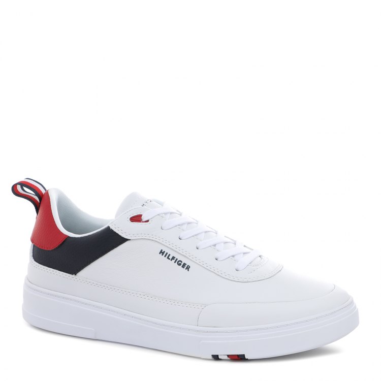 

Кроссовки мужские Tommy Hilfiger FM0FM03427 белые 45 EU, FM0FM03427