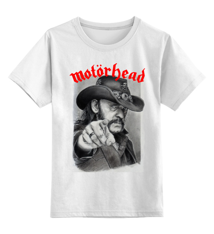 

Футболка детская Printio Motorhead цв. белый р. 152, Motorhead