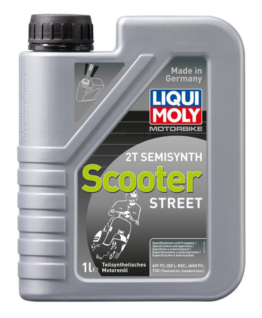 

Моторное масло LIQUI MOLY Motorrad Scooter 2T Semisynth 1л