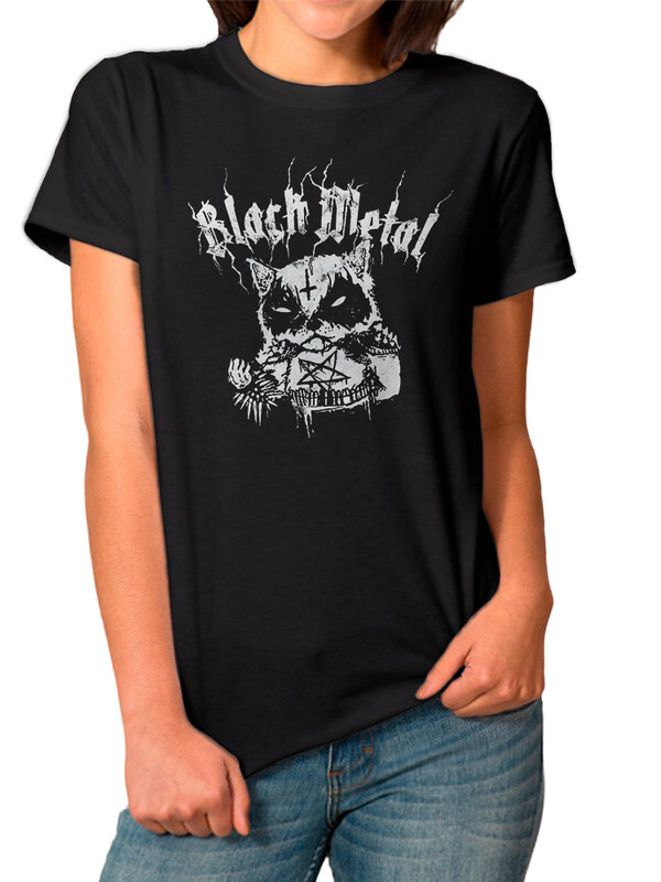 

Футболка женская Dream Shirts Blacketal черная XL, Blacketal