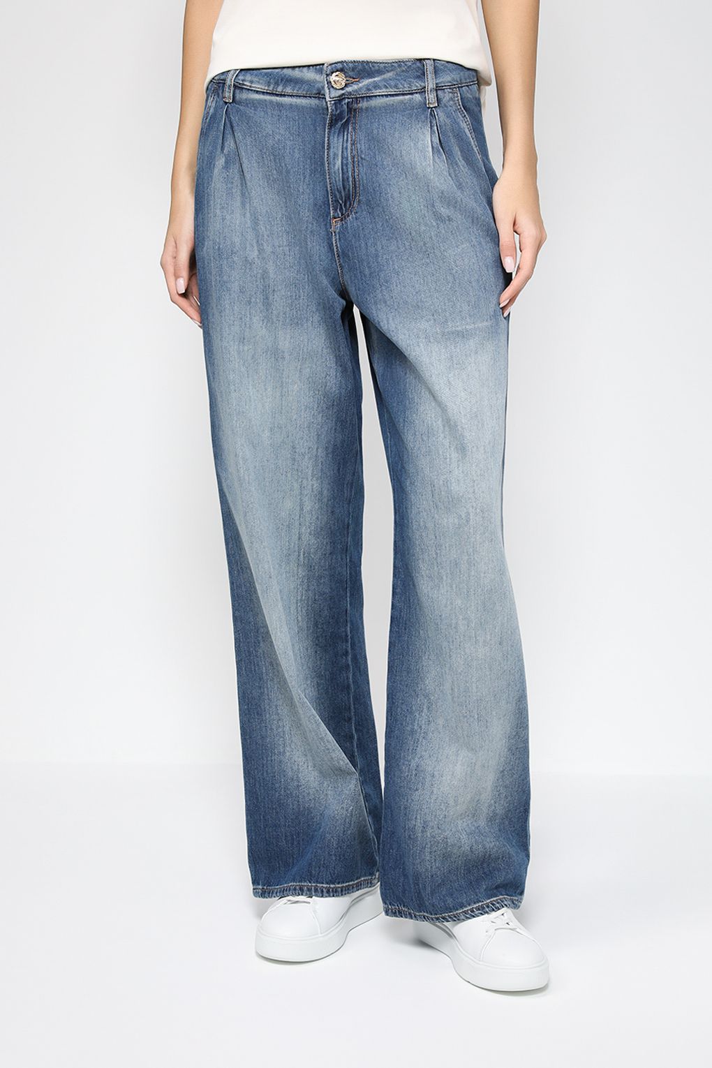 

Джинсы женские CHIARA FERRAGNI 74CBA150 синие 40, Синий, 74CBA150