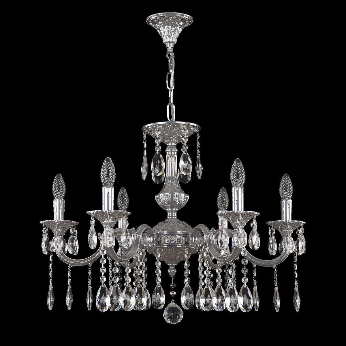 фото Подвесная люстра bohemia ivele al78101/6/210 a cg bohemia ivele crystal