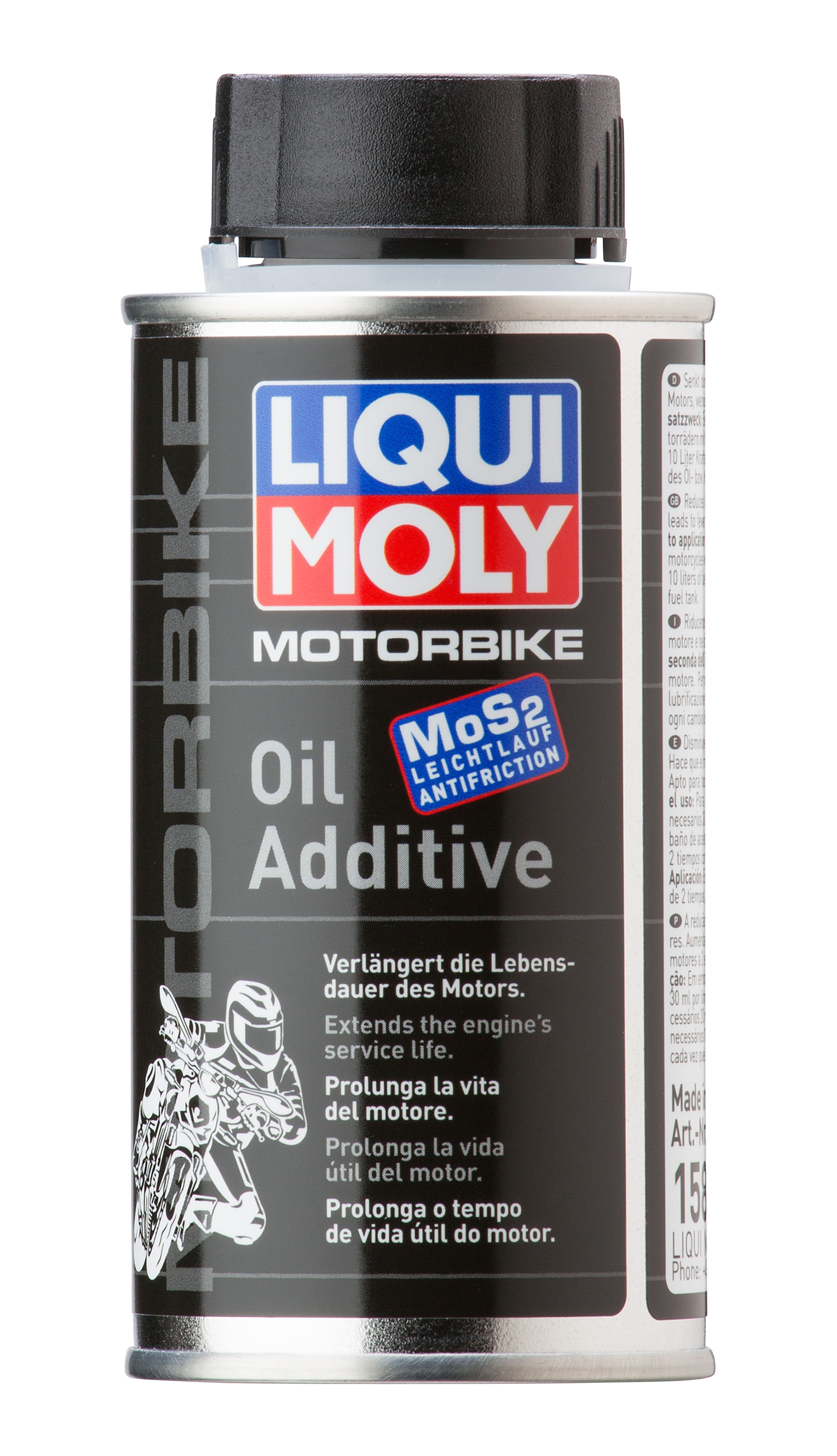 Присадка в масло для мотоциклов LIQUI MOLY Motorbike Oil Additiv, 125 мл