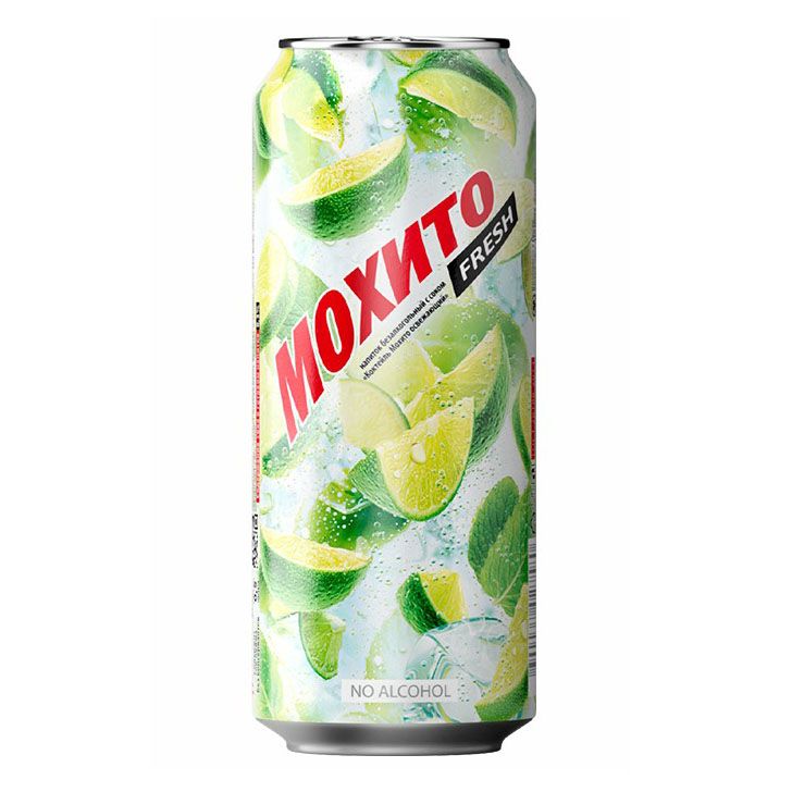 Газированный напиток Мохито Fresh освежающий 450 мл