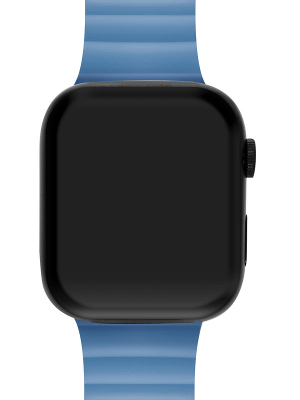

Ремешок для Apple Watch Series SE 44 мм Mutural силиконовый Синий, Apple Watch Series SE 44 мм