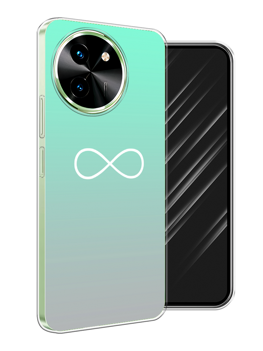 

Чехол Awog на Vivo T3x/Y38 5G "Бесконечность от Тиффани", Бирюзовый, 2610650-1