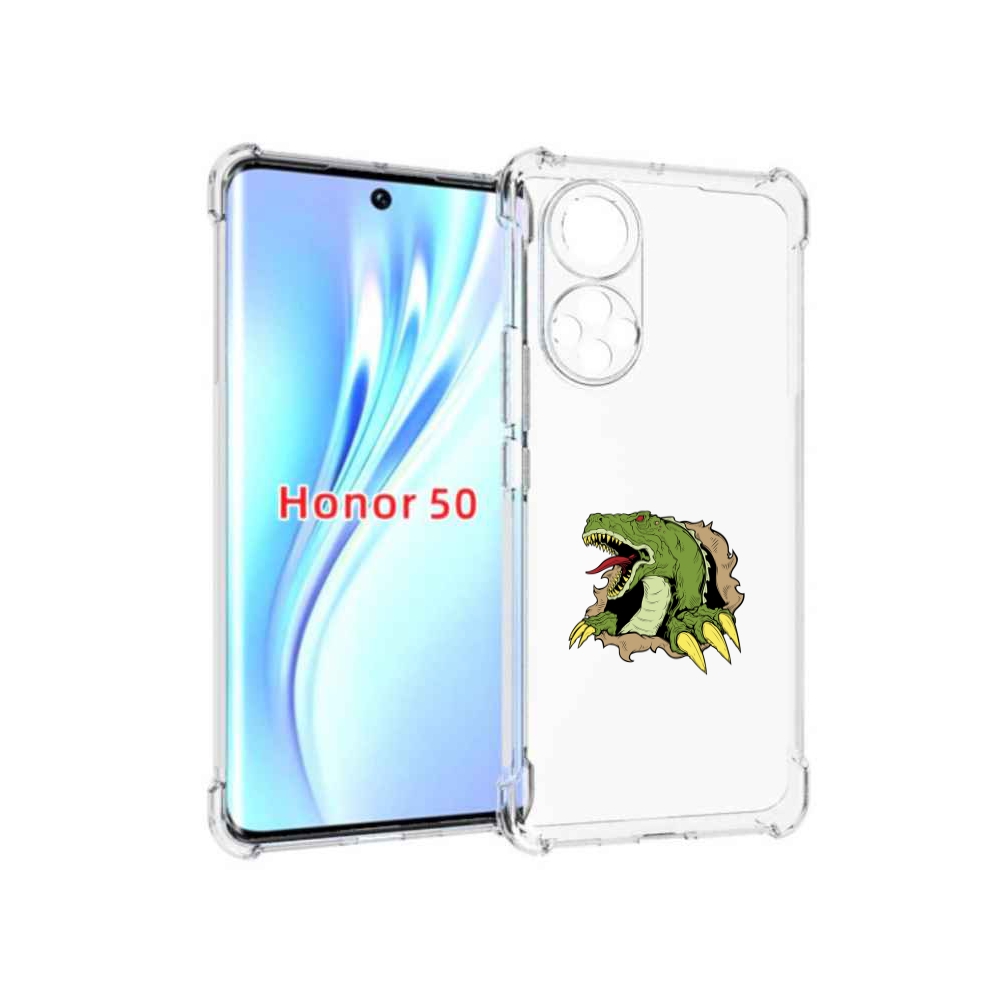 

Чехол бампер MyPads годзила для Honor 50., Прозрачный, Tocco