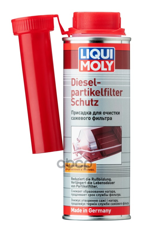 LIQUI MOLY Присадка дочистки саж.фильтра Diesel Partikelfilter Schutz 250мл 2298