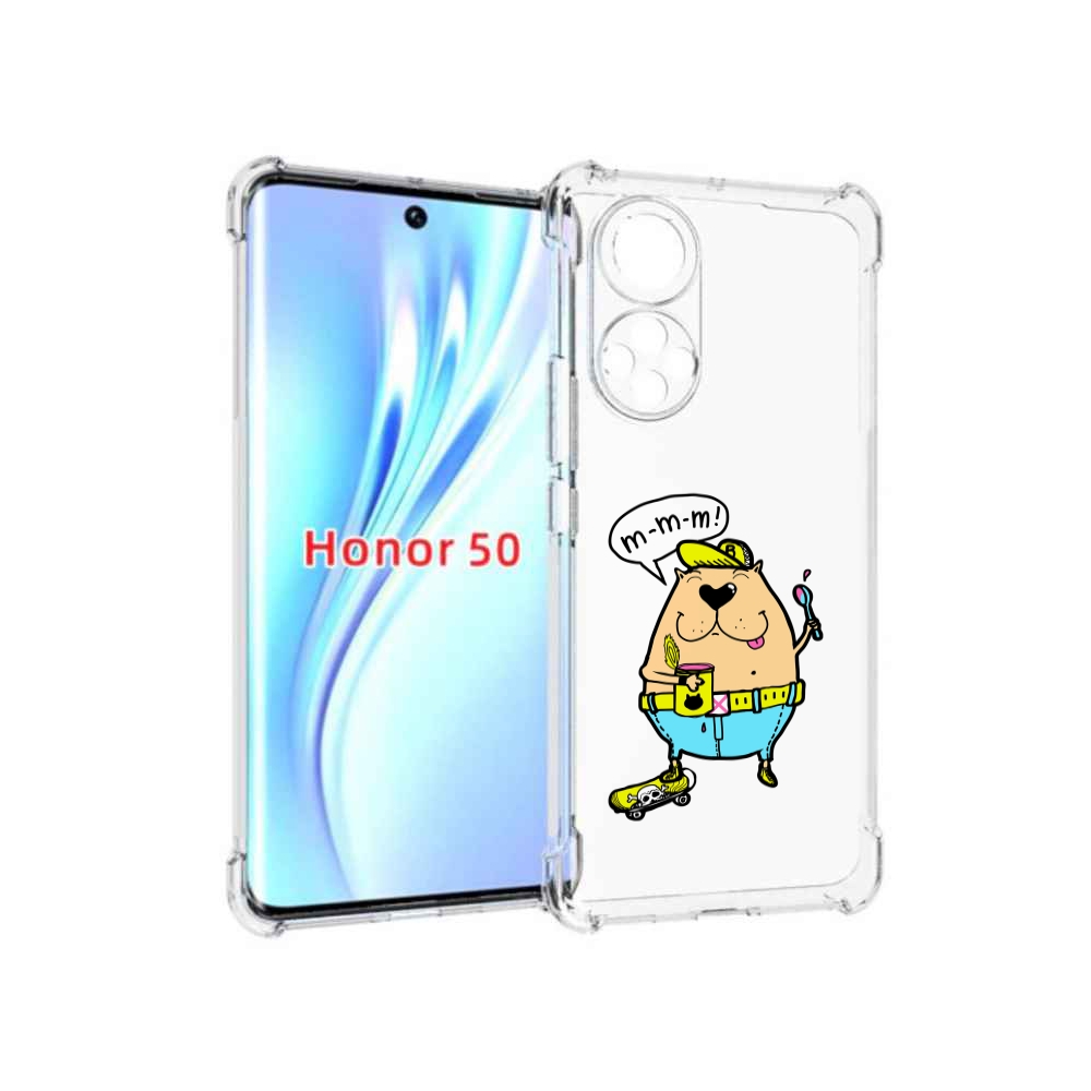 

Чехол бампер MyPads Бобр для Honor 50., Прозрачный, Tocco