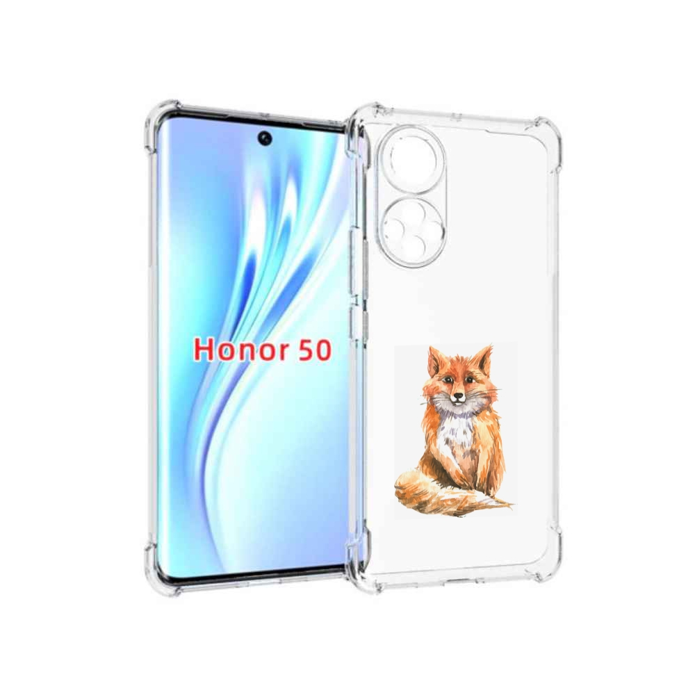 

Чехол бампер MyPads детская лиса для Honor 50., Прозрачный, Tocco