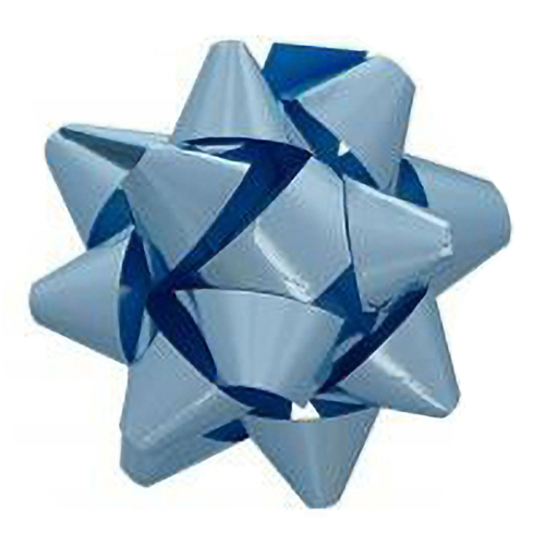 Бант упаковочный 9 см АШАН Красная птица в ассортименте