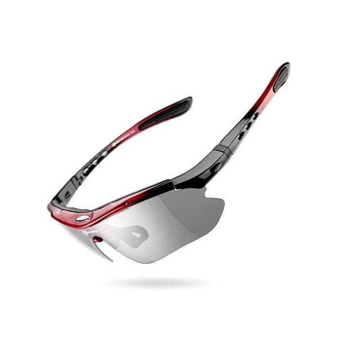 Спортивные солнцезащитные очки мужские RockBros 1014 серые