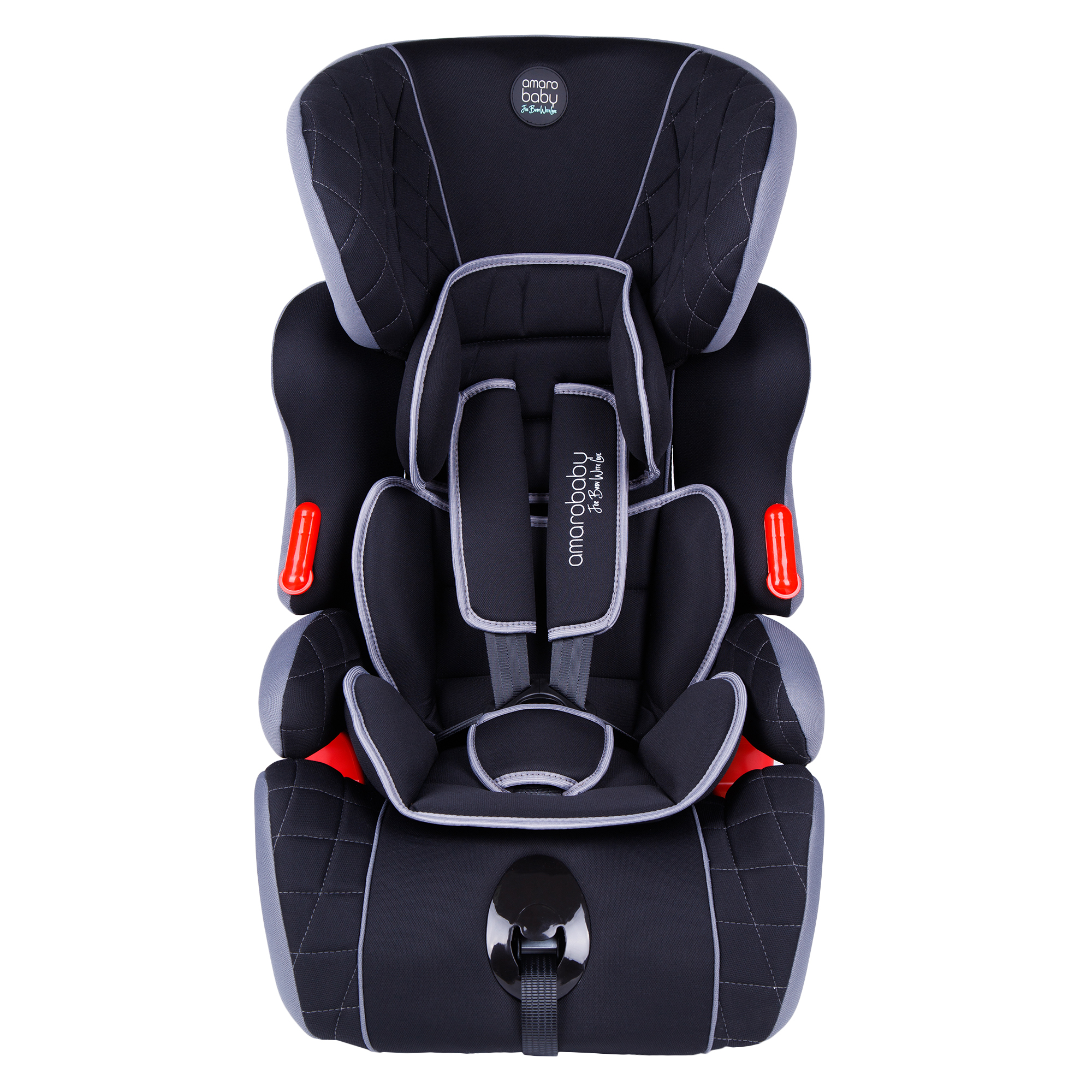 фото Автокресло-бустер детское amarobaby big trip, i/ii/iii, 1-12 лет, 0-36 кг