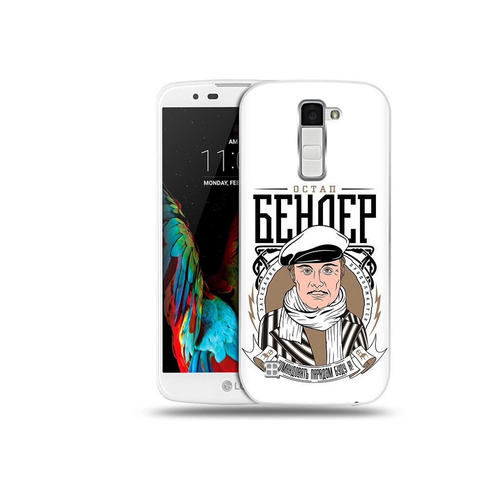 

Чехол MyPads Tocco для LG K10 Бендер (PT30014.80.29), Прозрачный, Tocco