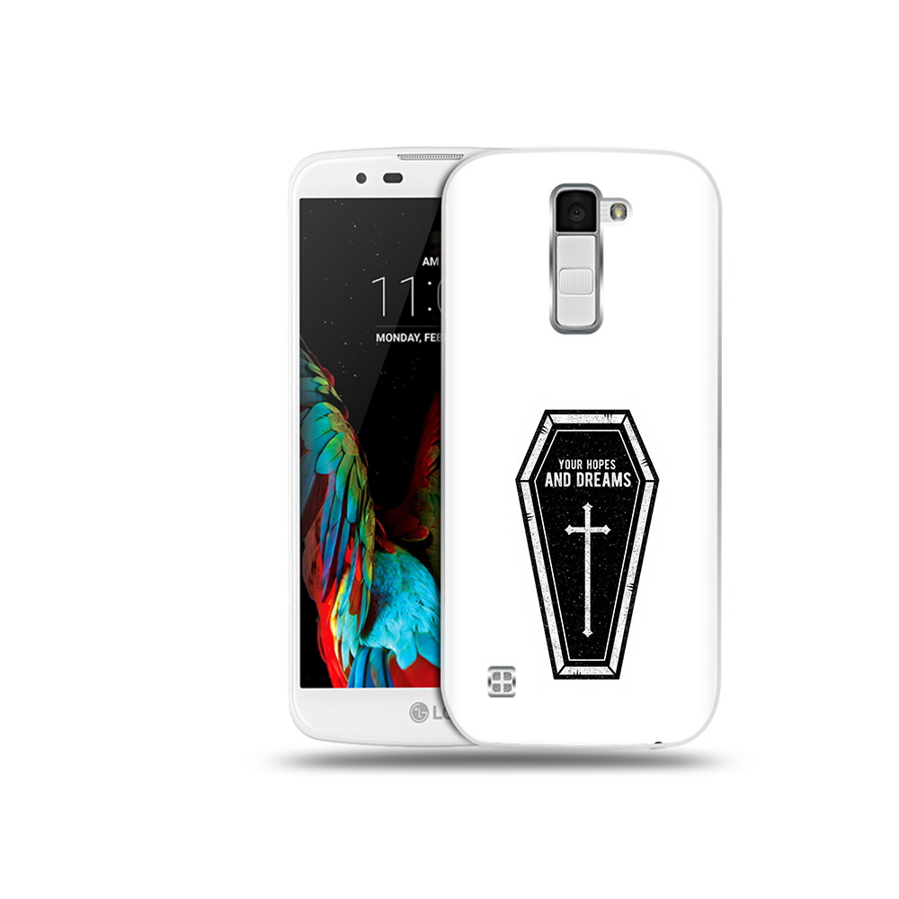 

Чехол MyPads Tocco для LG K10 гроб с мечтами (PT30014.80.299), Прозрачный, Tocco