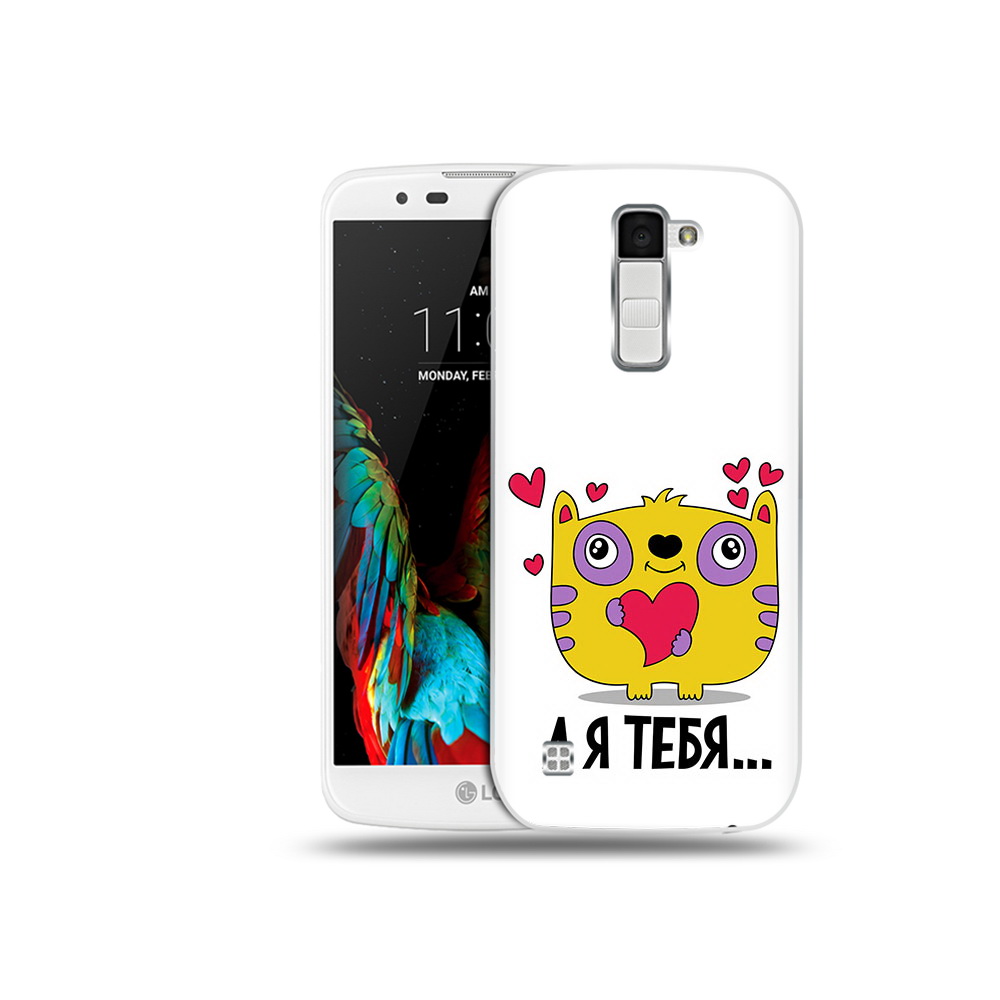 

Чехол MyPads Tocco для LG K10 14 февраля а я тебя (PT30014.80.3), Прозрачный, Tocco