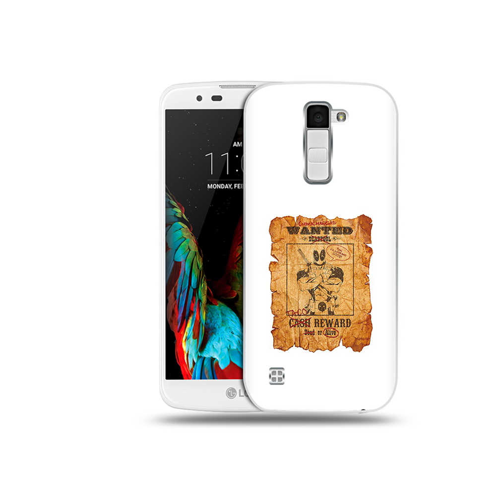 

Чехол MyPads Tocco для LG K10 дедпул (PT30014.80.317), Прозрачный, Tocco