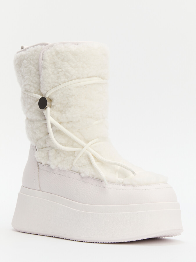 

Угги женские Tendance YS-38117D-81 белые 41 EU, Белый, YS-38117D-81