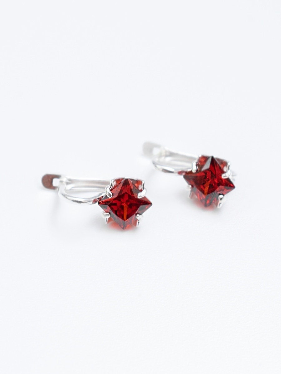 

Серьги из латуни SHINE & BEAUTY 3382246Гр, фианит, 3382246Гр