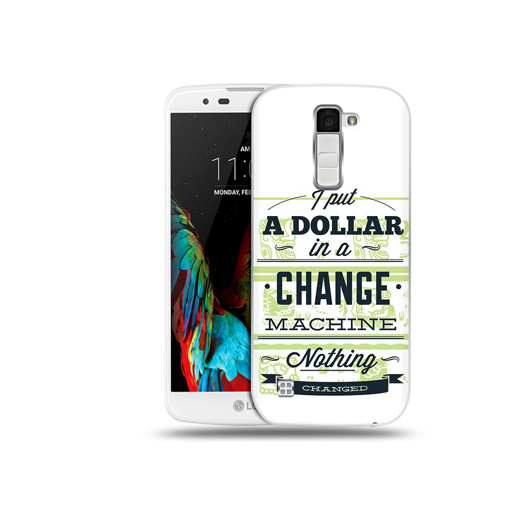 

Чехол MyPads Tocco для LG K10 доллар надпись (PT30014.80.336), Прозрачный, Tocco