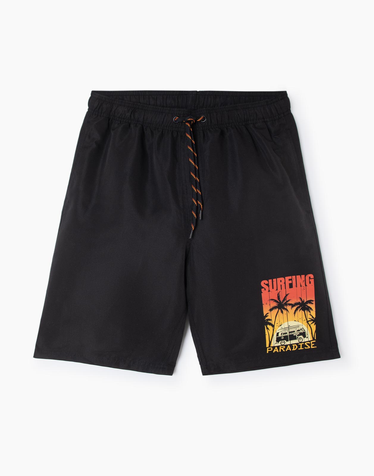 

Шорты для плавания мужские Gloria Jeans BSM000368 черные XL, Черный, BSM000368