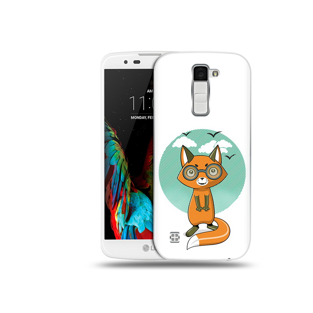 

Чехол MyPads Tocco для LG K10 задумчивая лиса (PT30014.80.348), Прозрачный, Tocco
